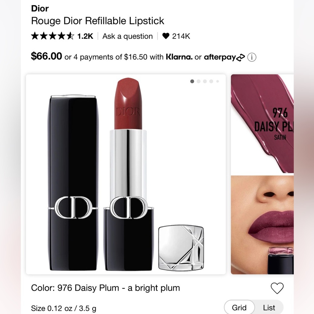 NEW Dior lipstick